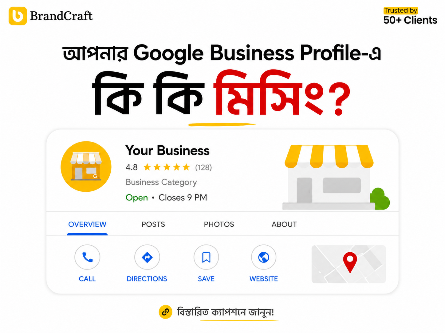 আপনার Google Business Profile-এ কী কী মিসিং আছে ?